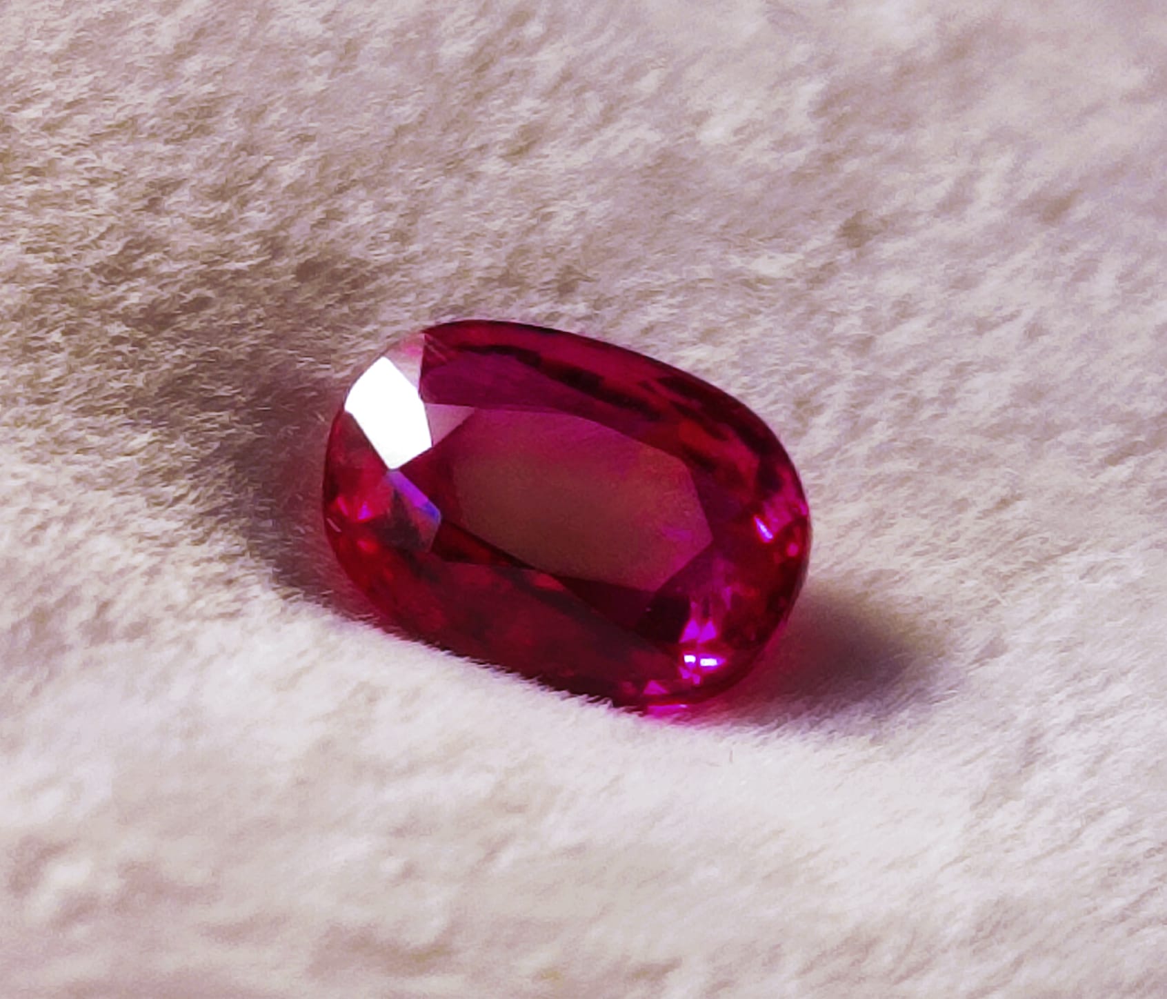 Ruby gemstone